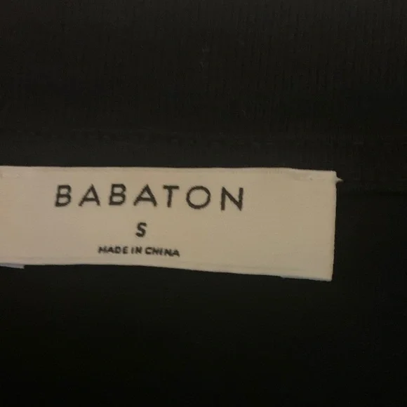 Babaton Black Sleeveless Top - Picture 2 of 2